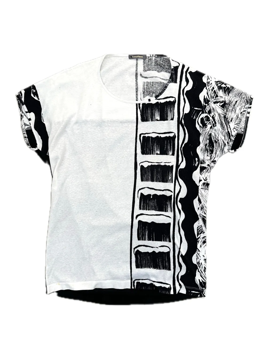 1980s Issey Miyake Printed Tee