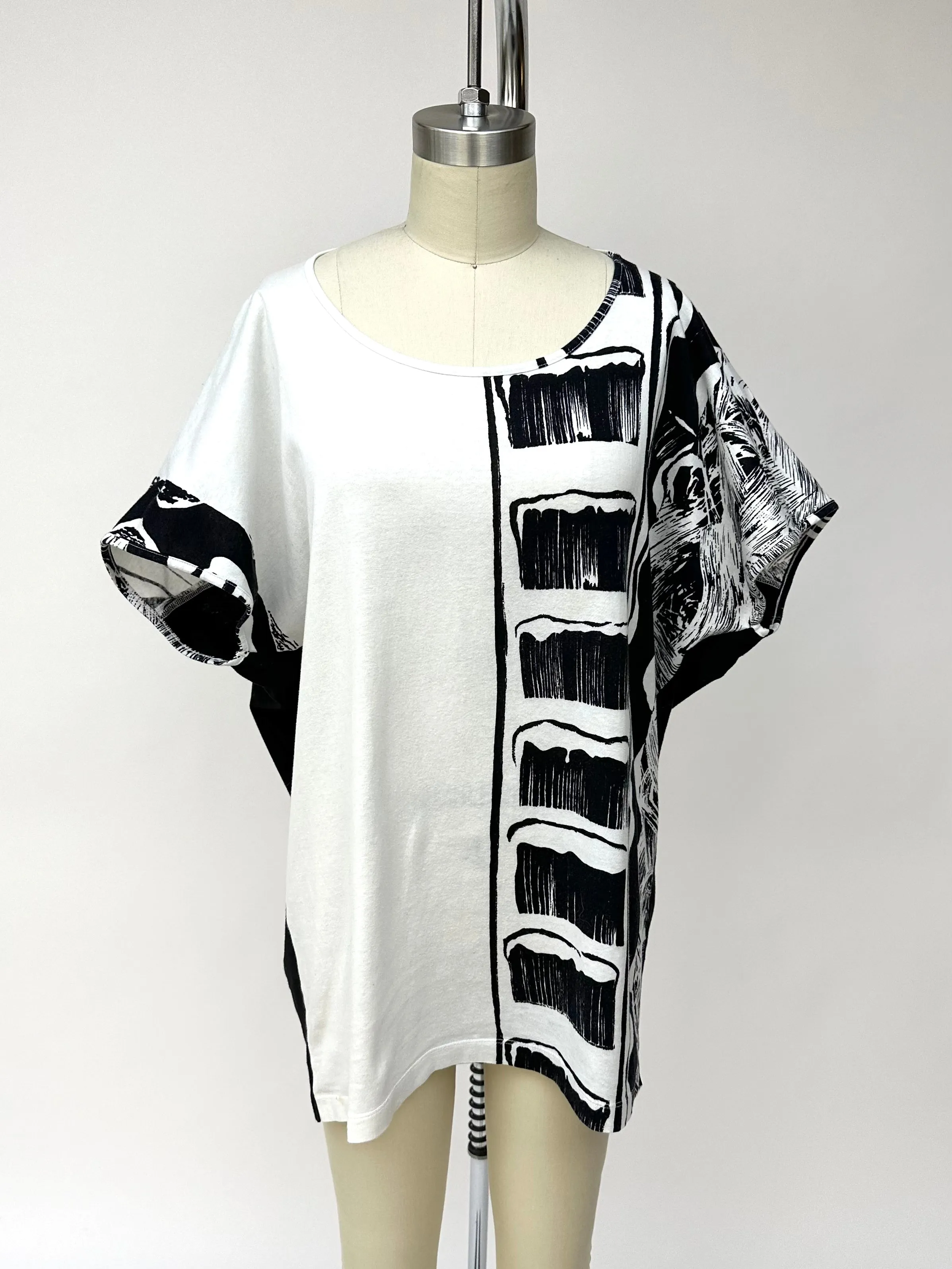 1980s Issey Miyake Printed Tee