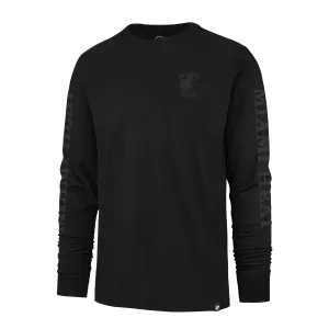 '47 Brand Miami HEAT Triple Down Long Sleeve Tee