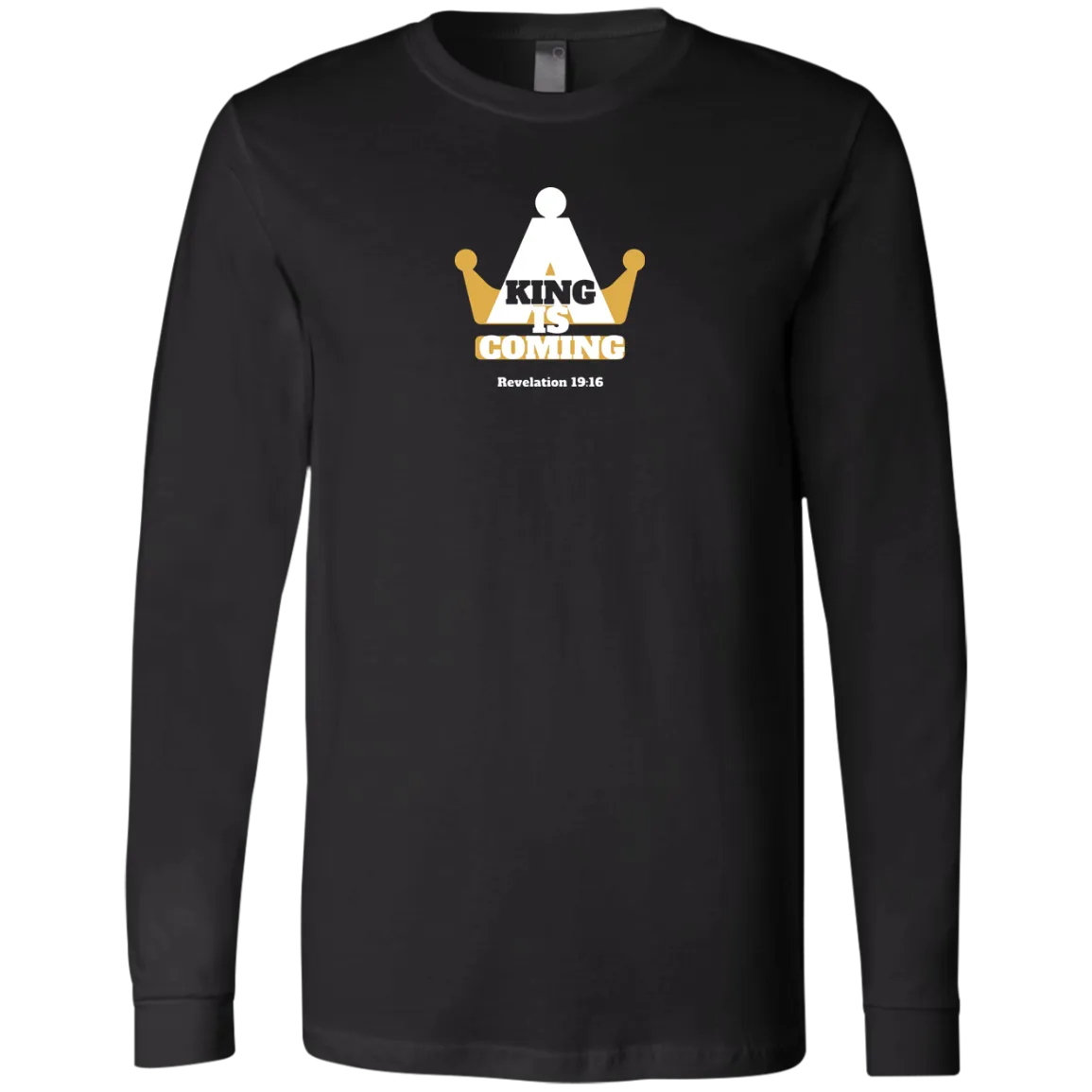 A King is Coming Men’s Men’s Jersey LS T-Shirt
