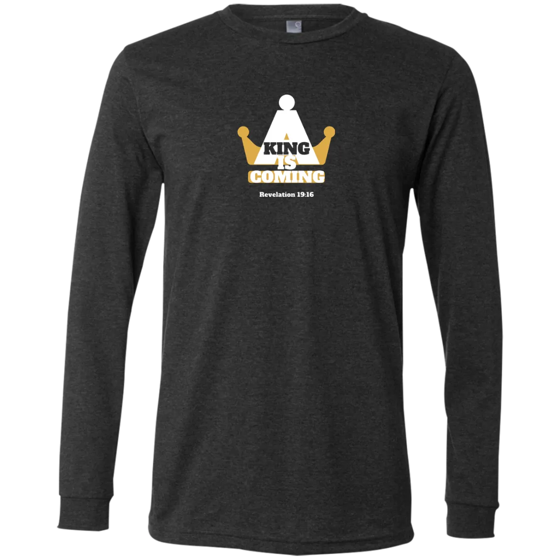 A King is Coming Men’s Men’s Jersey LS T-Shirt