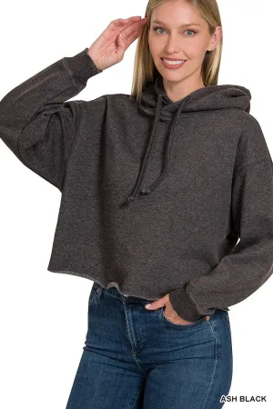 Acid Washed Fleece Hoodie (More Colors)