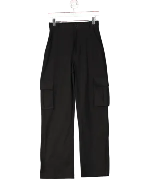 Adanola Black Multi Pocket Cargo Trouser UK S