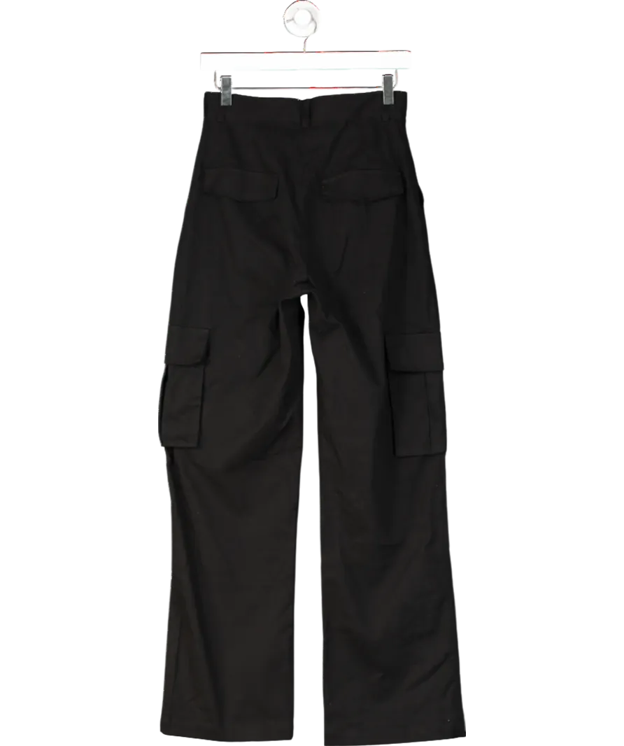 Adanola Black Multi Pocket Cargo Trouser UK S