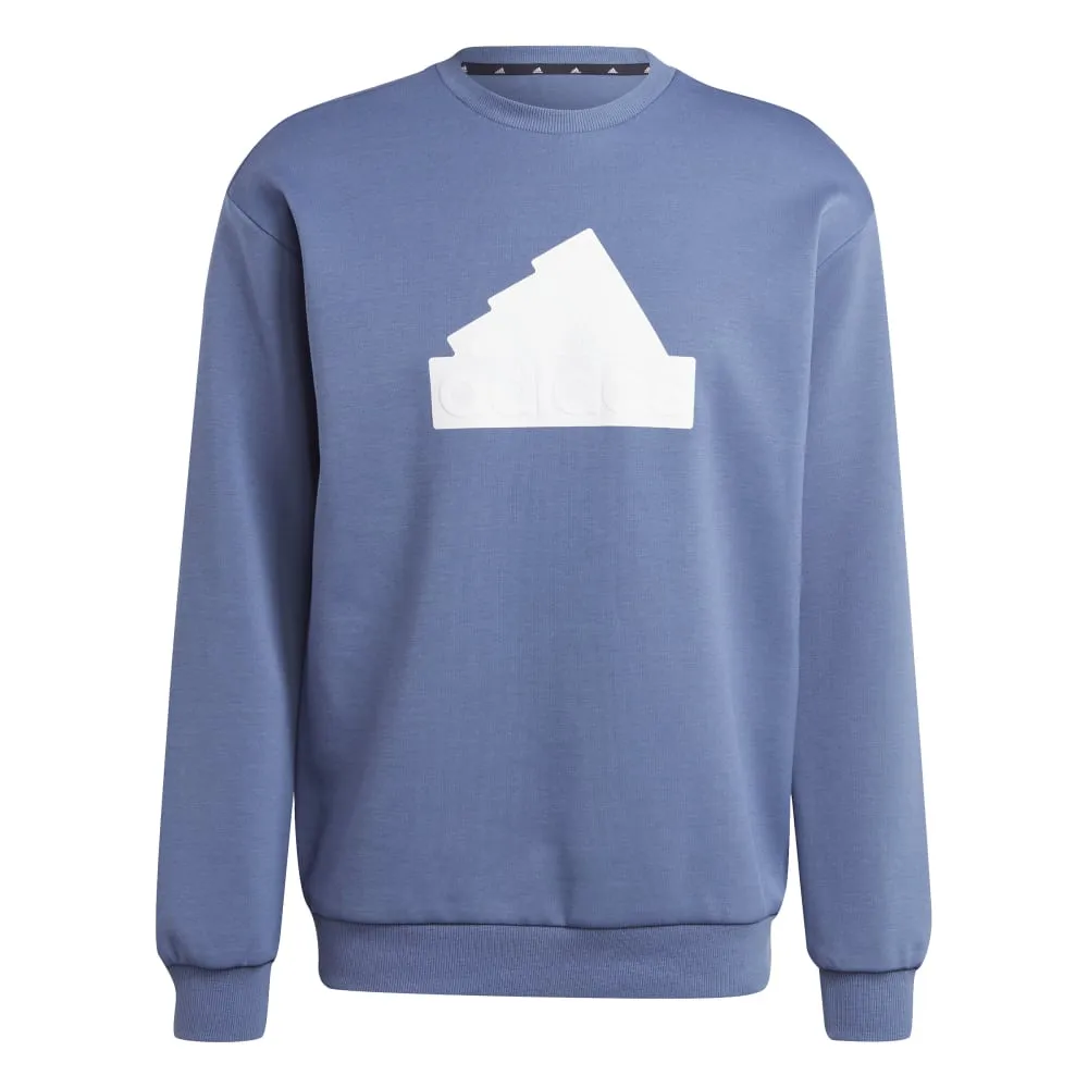 Adidas Mens Future Icon Badge Of Sport Crew Sweatshirt