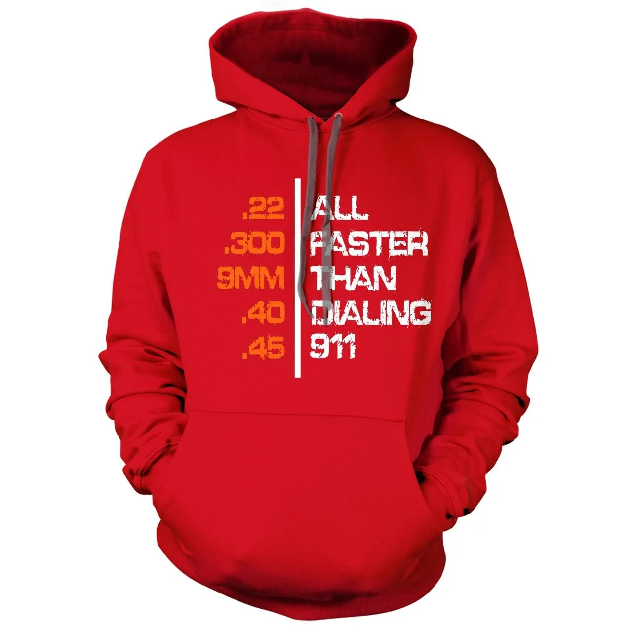 All Faster Than Dialing 911 Hoodie