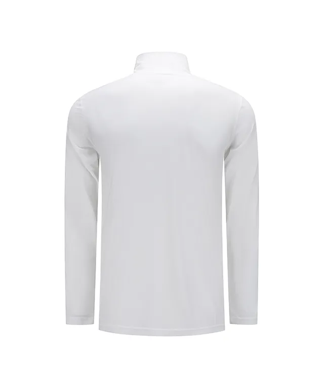 ANEW Golf: Men Cold Fabric High Neck T-Shirt - White