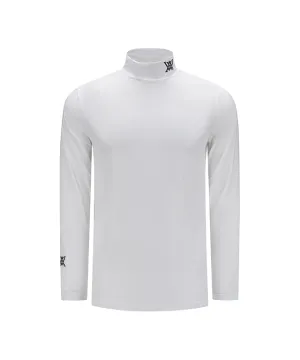 ANEW Golf: Men Cold Fabric High Neck T-Shirt - White