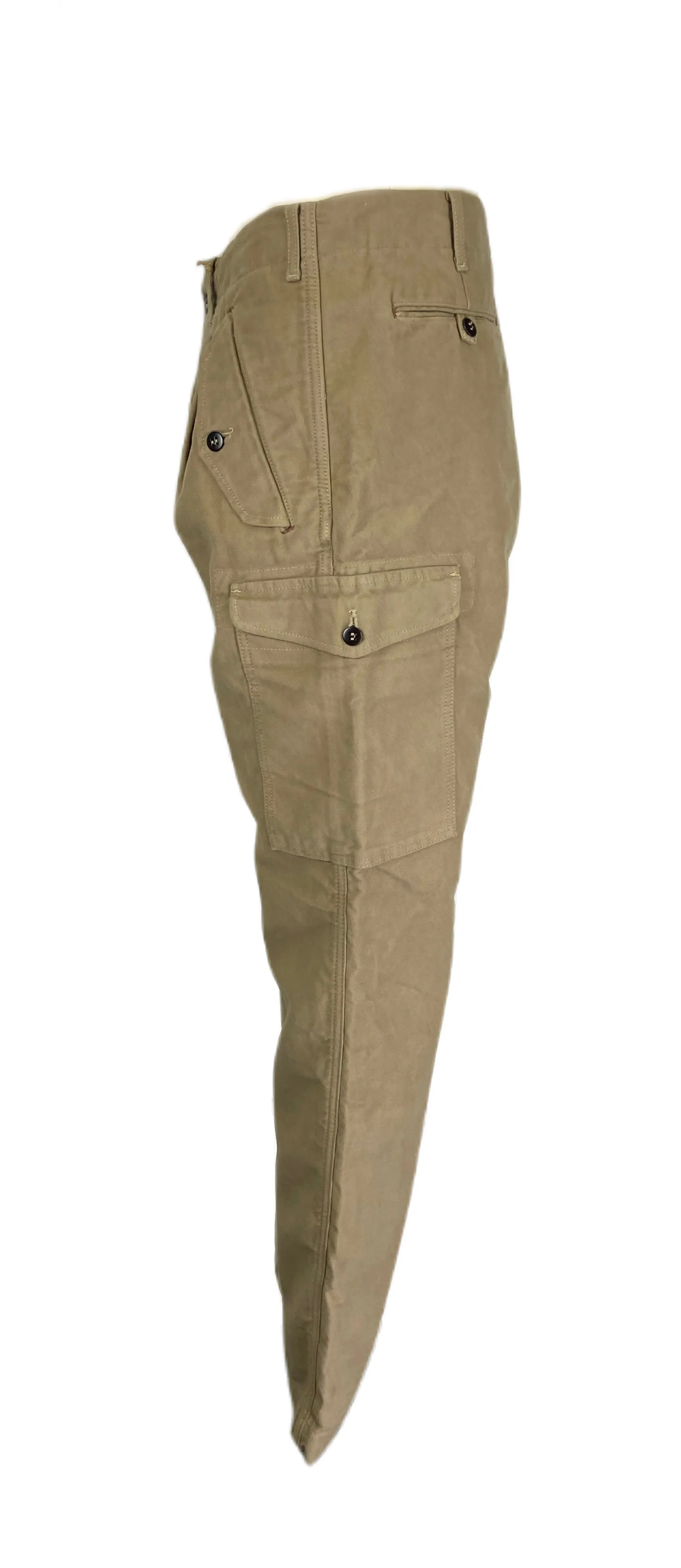 ARCHIVIO Marrone Men's Brown Straight Leg Cargo Pants Sz 35 NWT