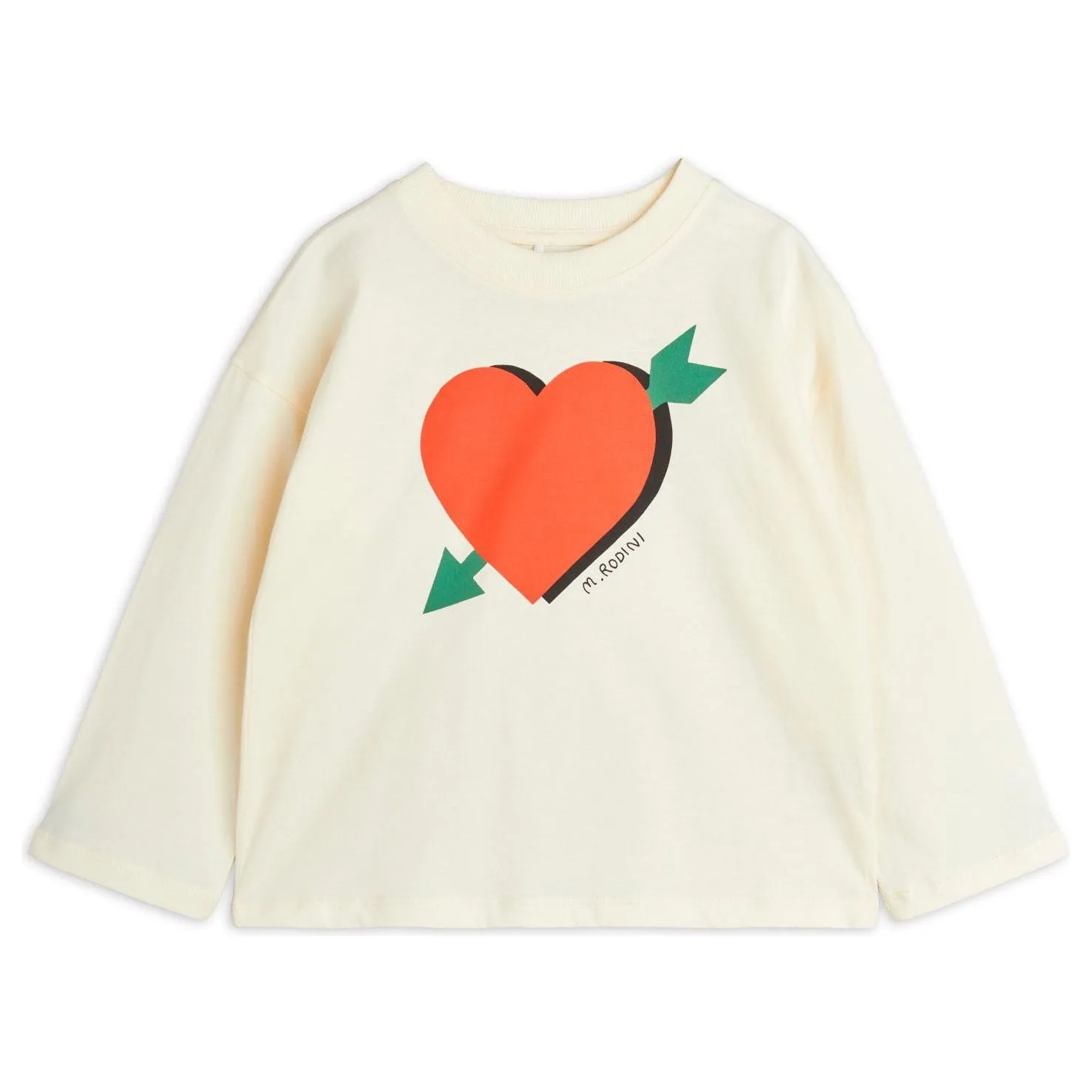 Arrowed Heart Sp Ls Tee