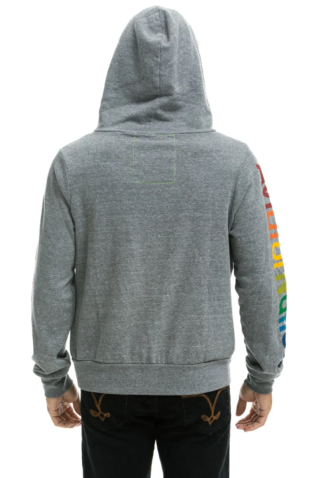 AVIATOR NATION SAN FRANCISCO HOODIE - HEATHER GREY