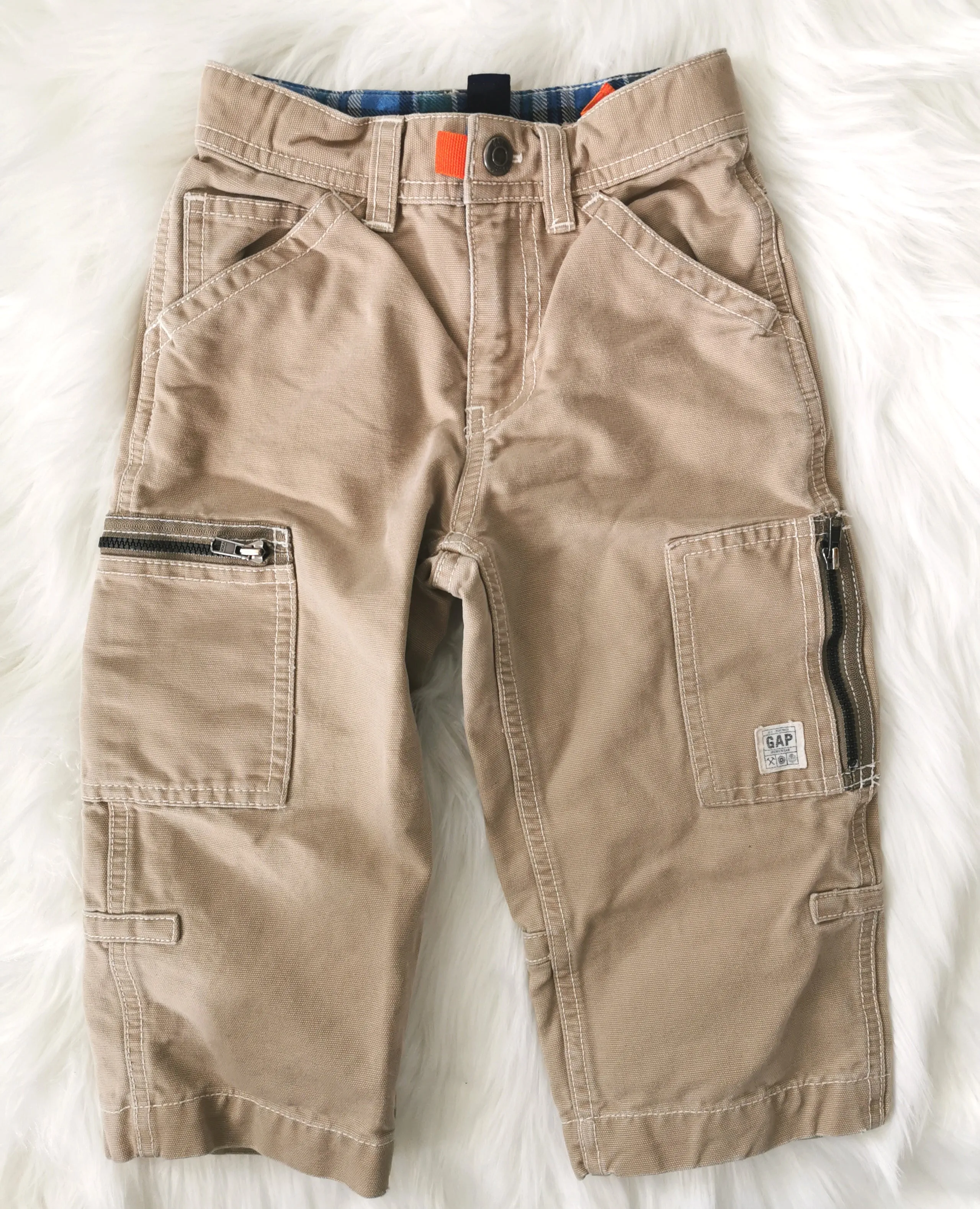 BABY BOY SIZE 18/24 MONTHS - CALVIN KLEIN & Baby GAP, 2 Piece Mix N Match Outfit EUC B14