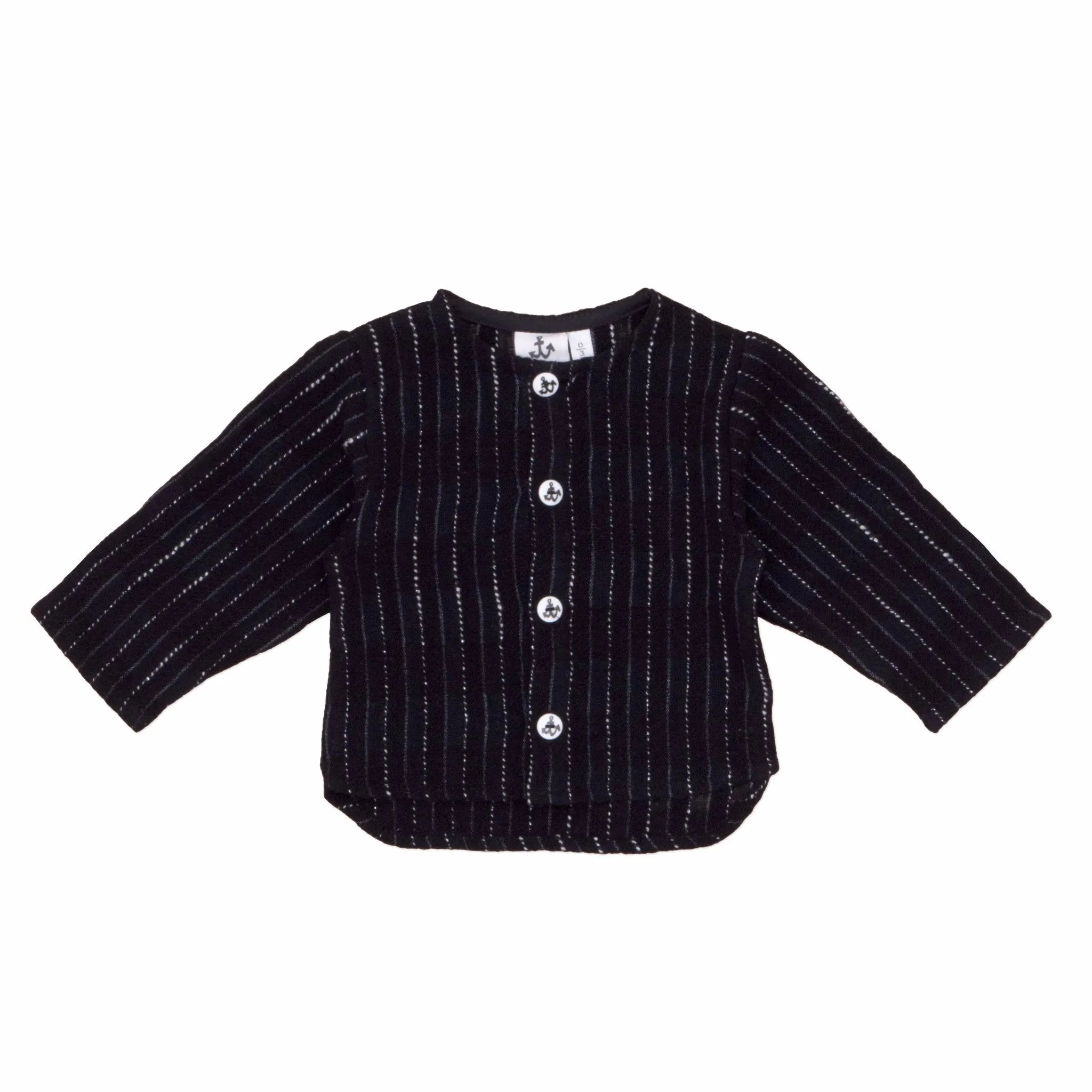 Baby Shirt // stripy // 0-3m