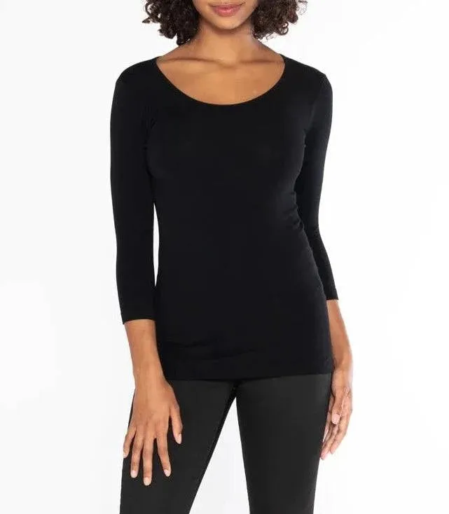 BAMBOO 3/4 SLEEVE TOP 2-14