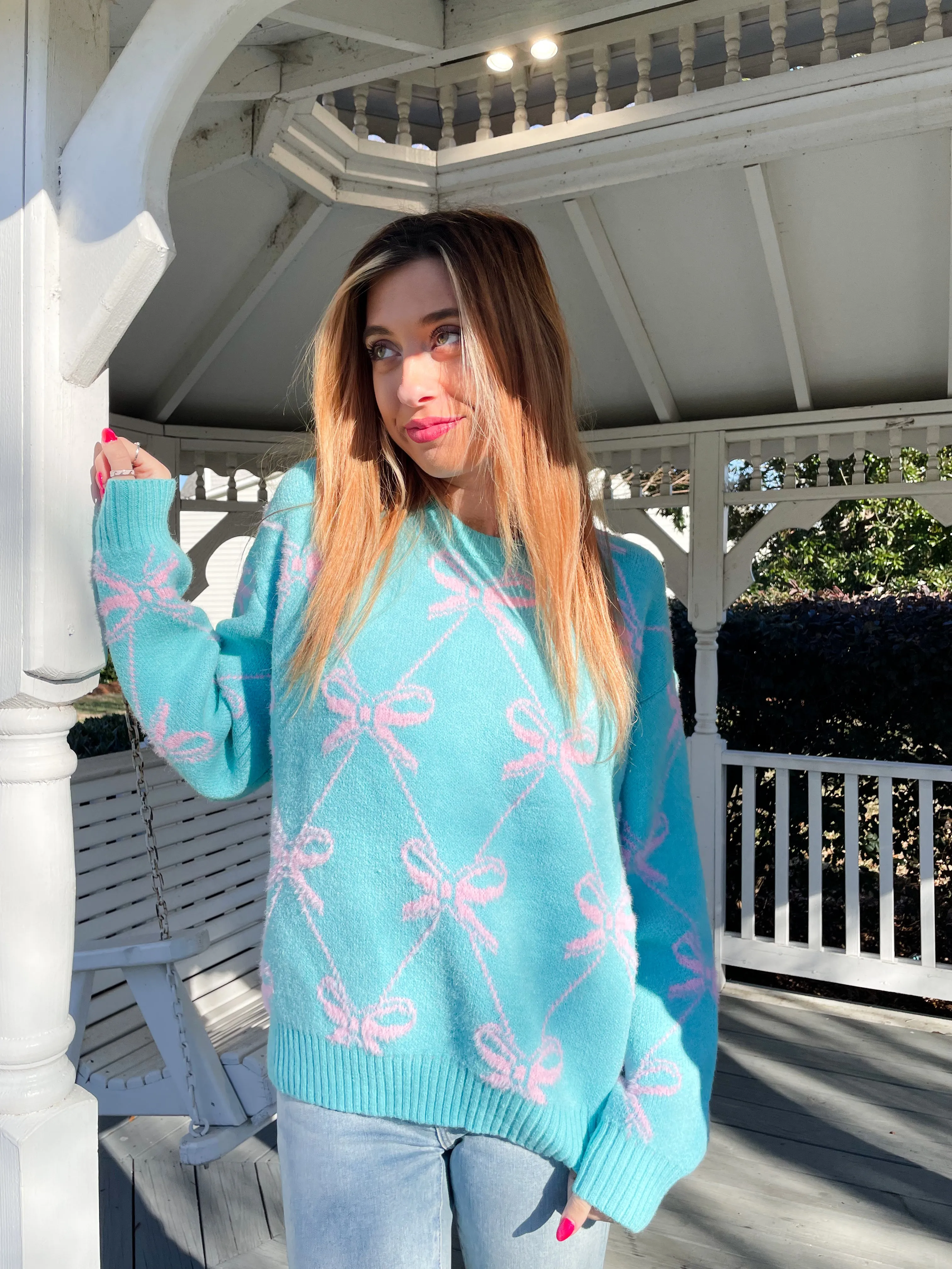 Bows for Days Knit Sweater