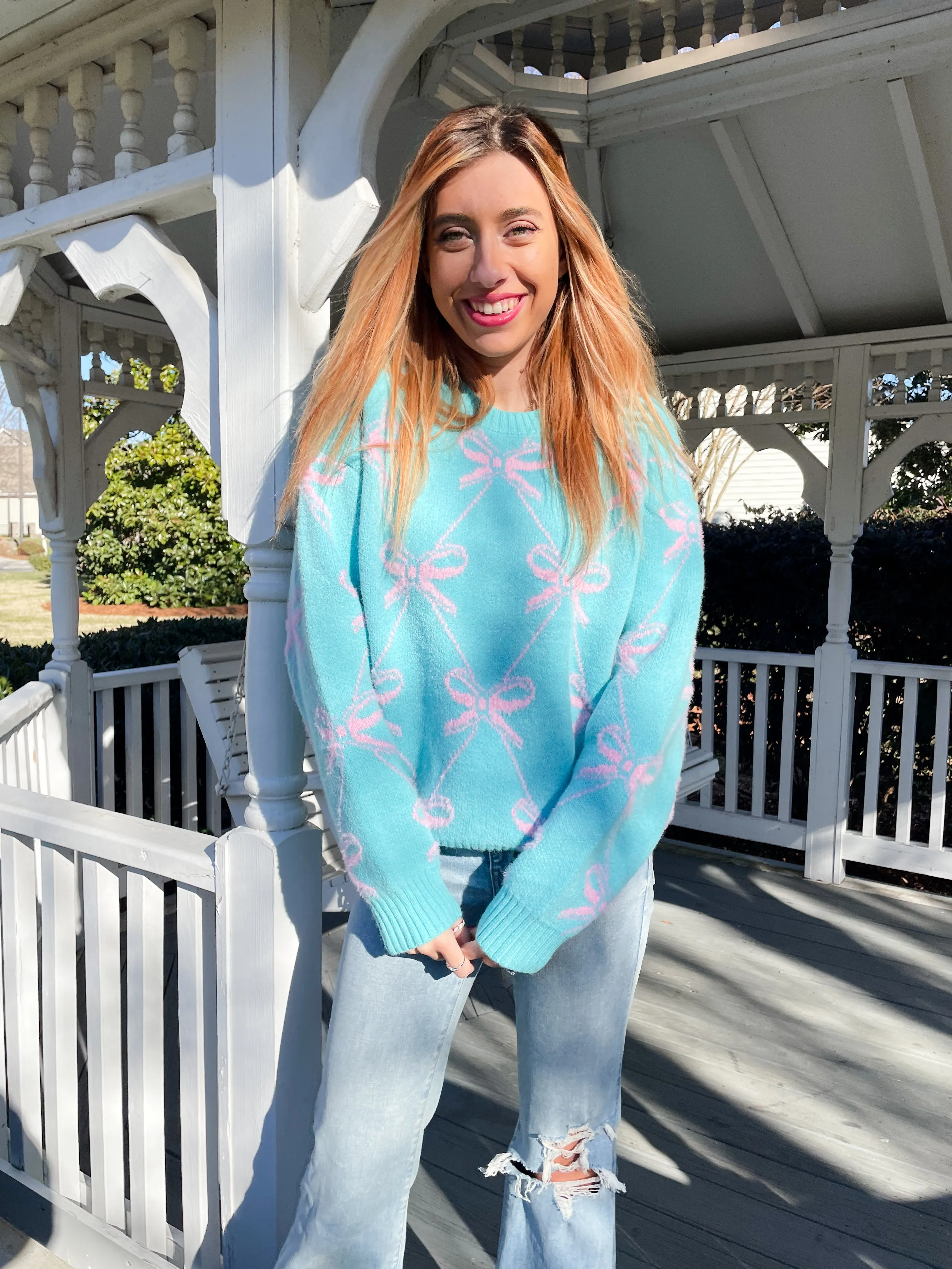 Bows for Days Knit Sweater