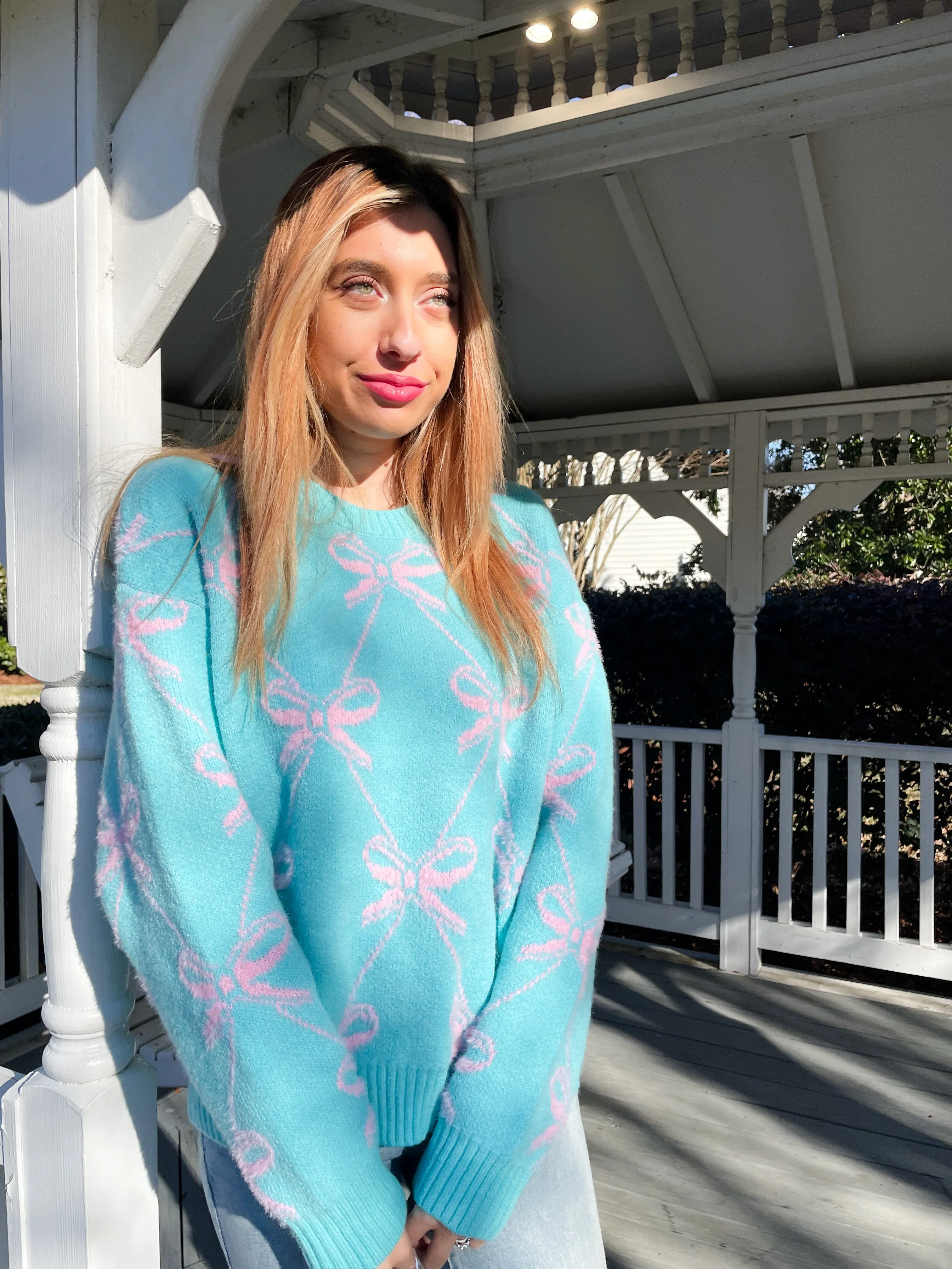 Bows for Days Knit Sweater