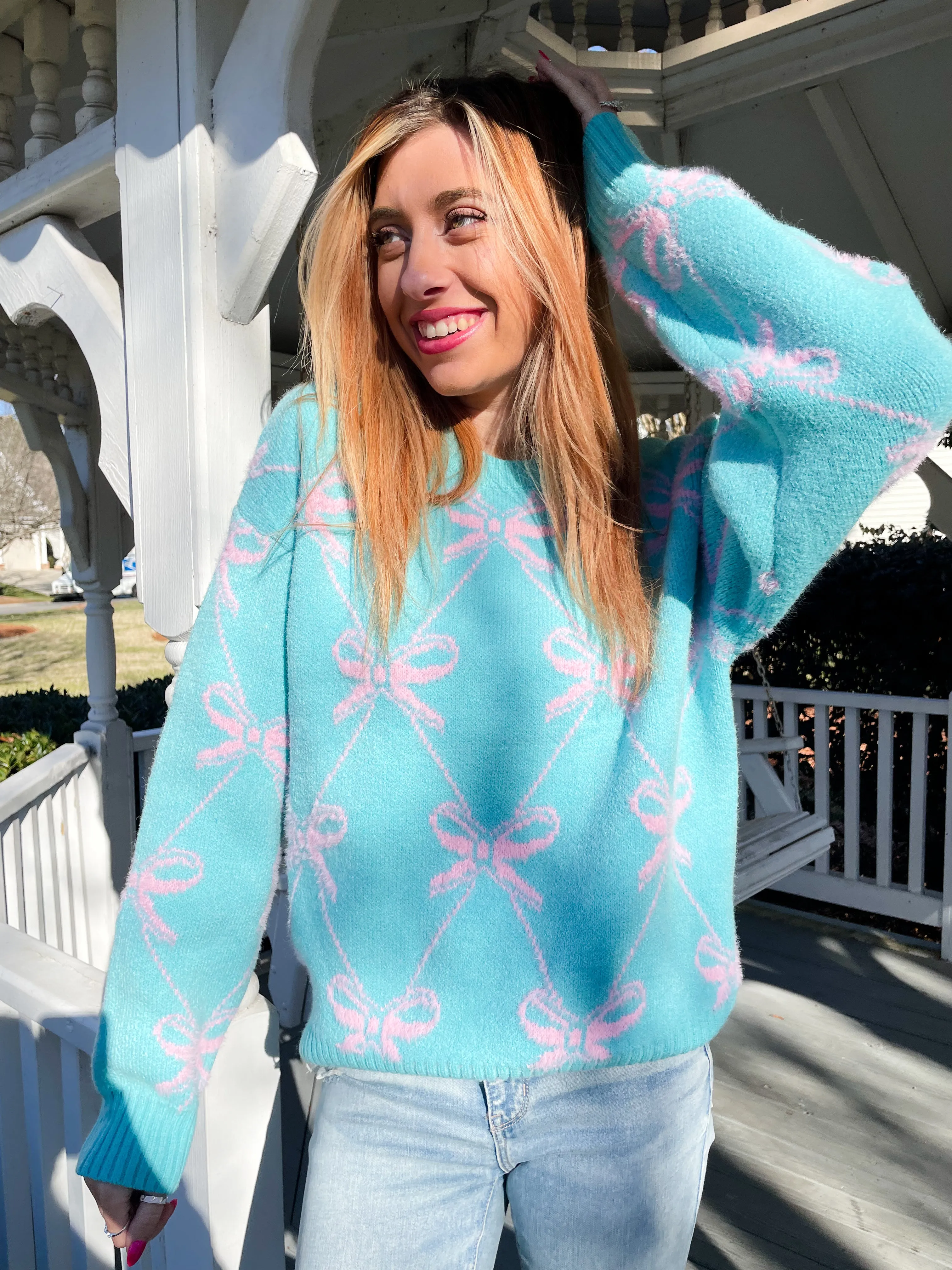 Bows for Days Knit Sweater