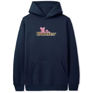 Butter Goods - Rat Logo Hoodie Navy