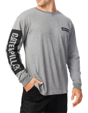CAT Icon Block Long Sleeve Tee