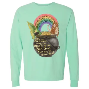 Celtic Mermaid Unisex Long Sleeve T-Shirt