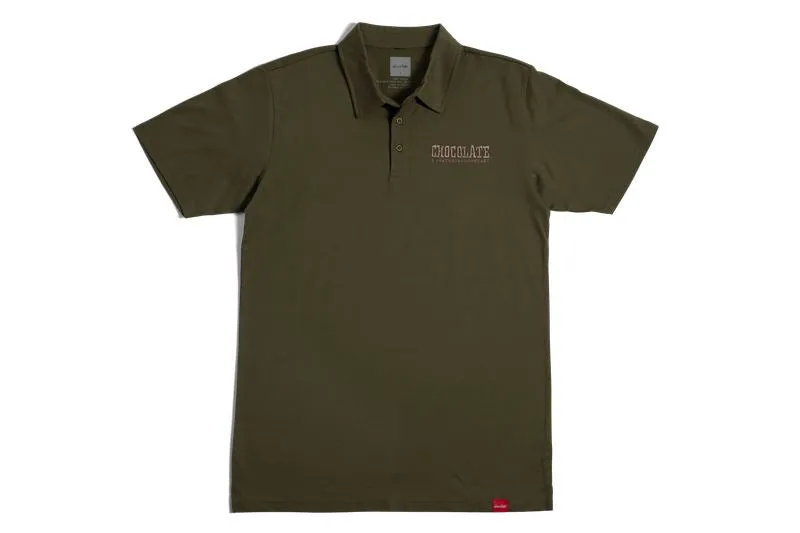 Chocolate Western Polo Olive