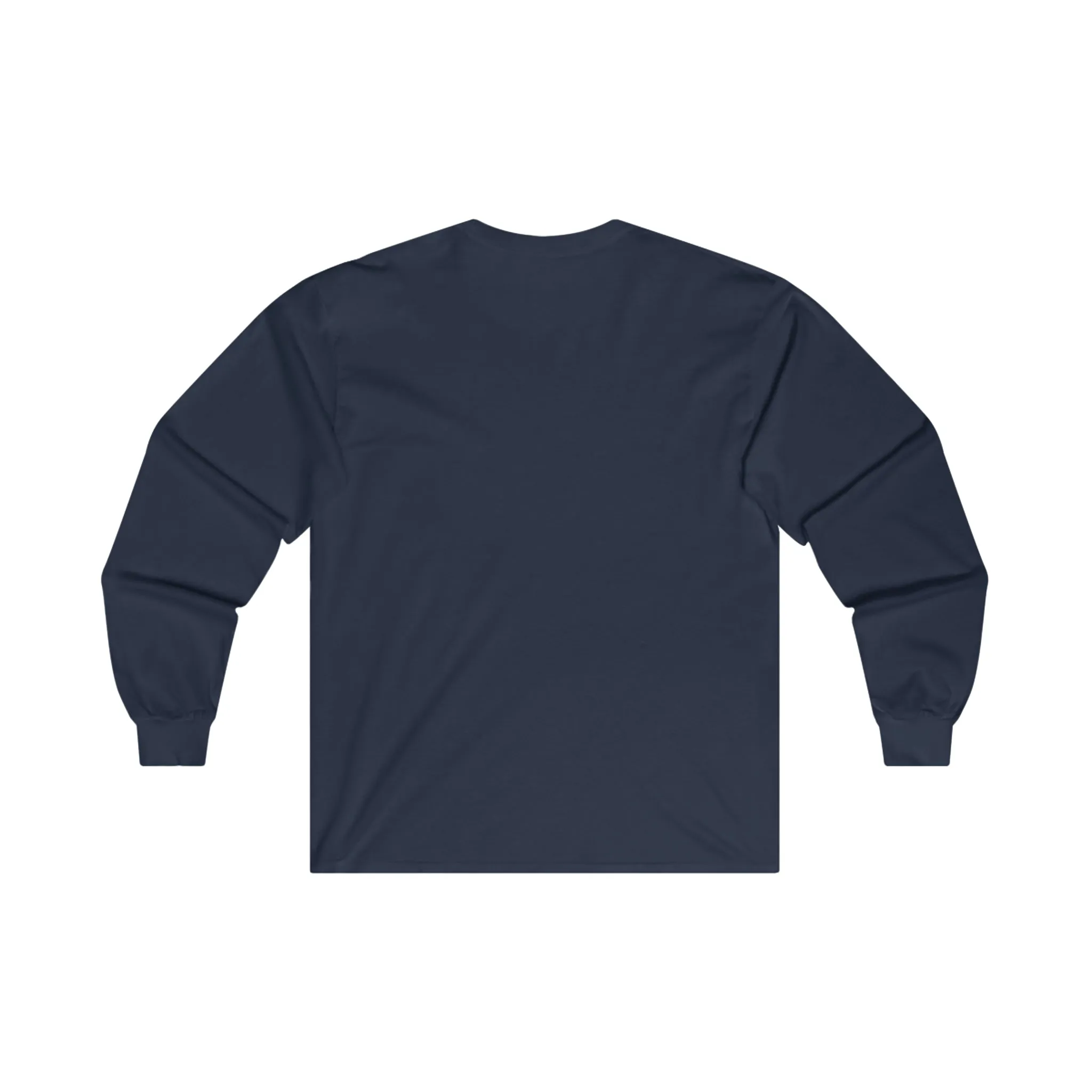 Christ the King Crown Navy long sleeve Tee Shirt