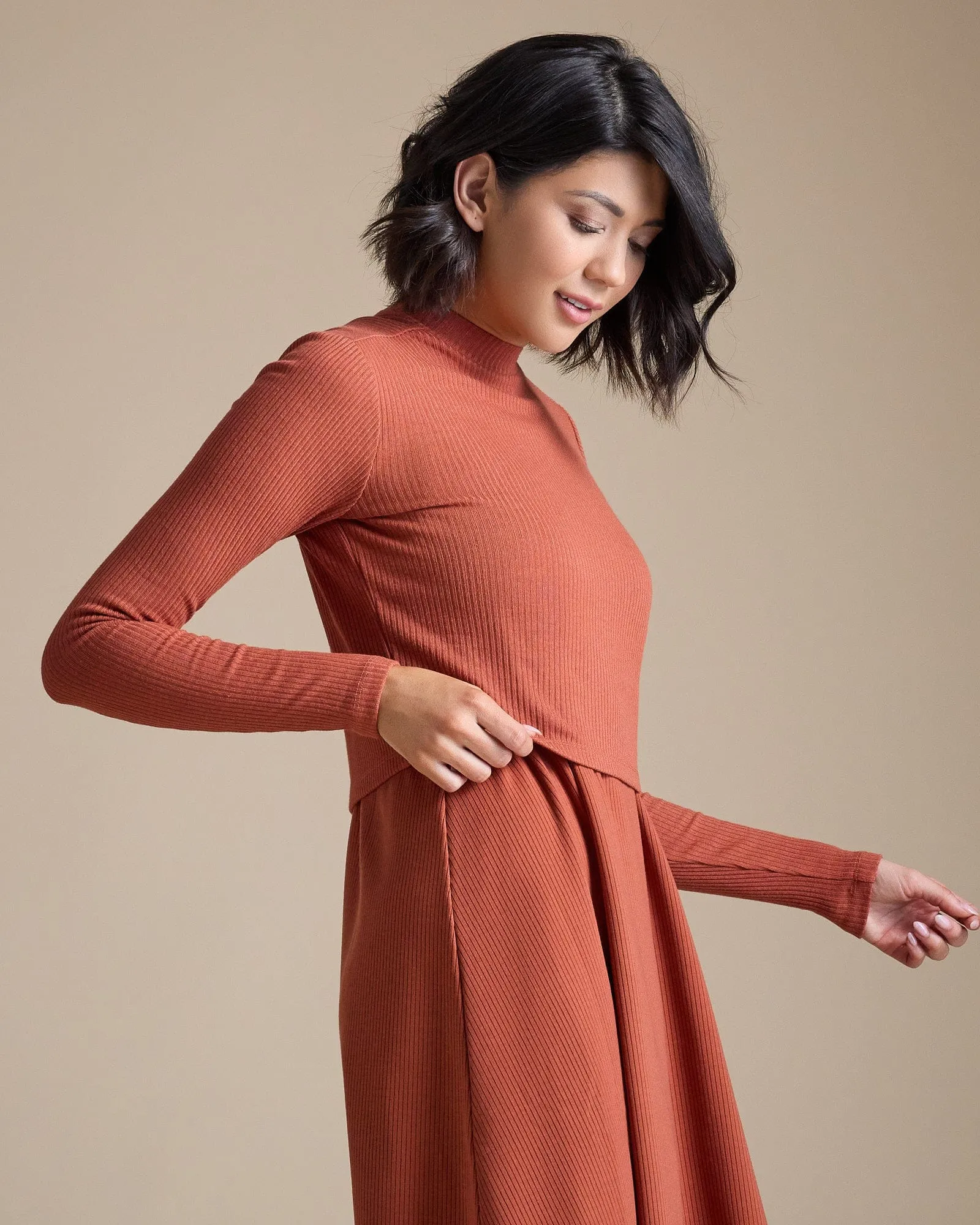 Claire Ribbed Top