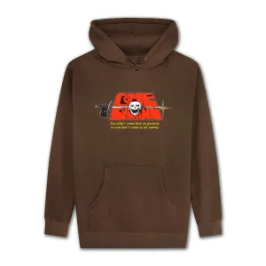 Come Sundown Split Hoodie - Brown