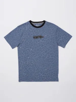 Cracked T-Shirt - STONE BLUE - (KIDS)
