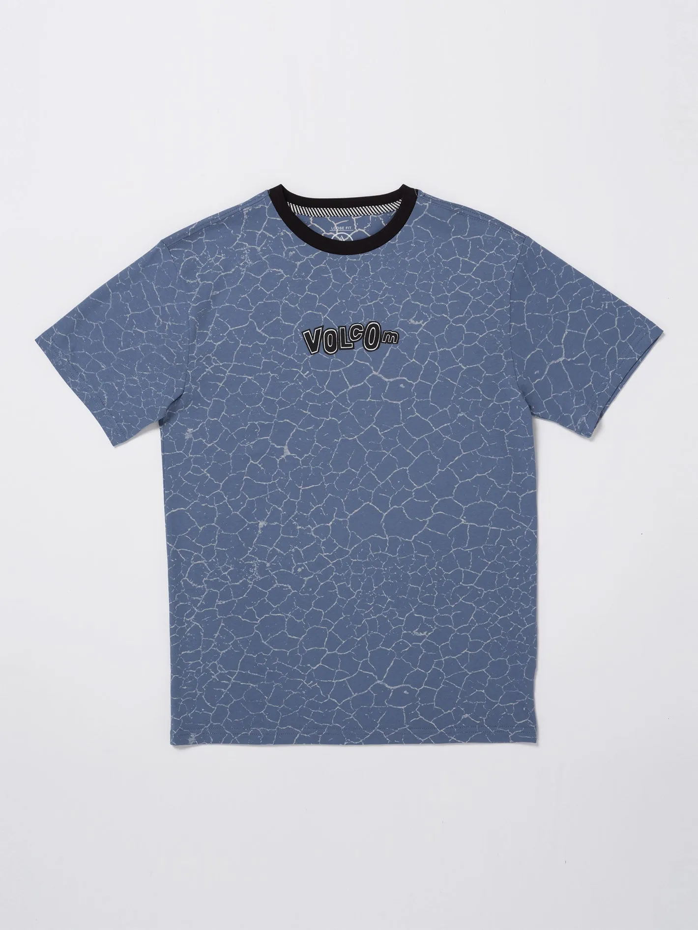 Cracked T-Shirt - STONE BLUE  - (KINDER)