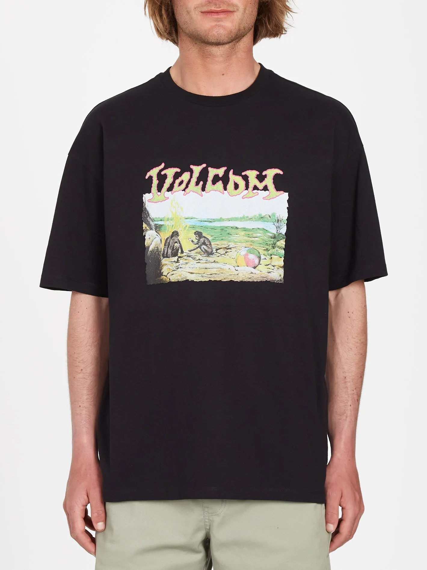 Crossworld T-shirt - BLACK