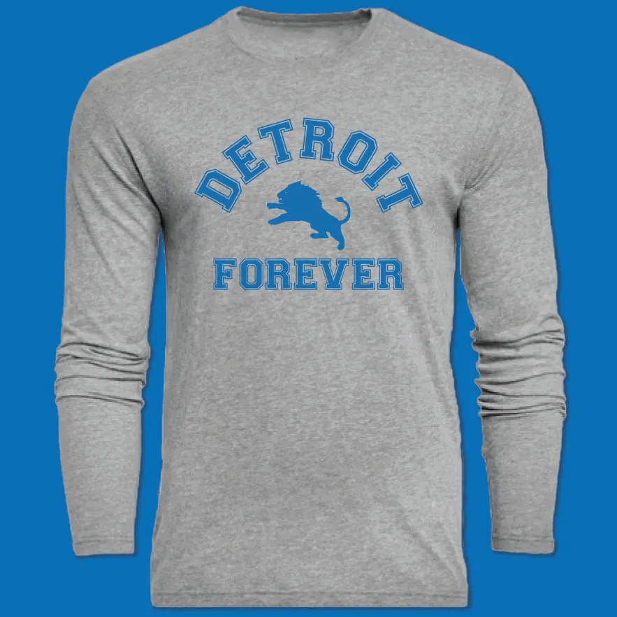 Detroit Forever long sleeve tee
