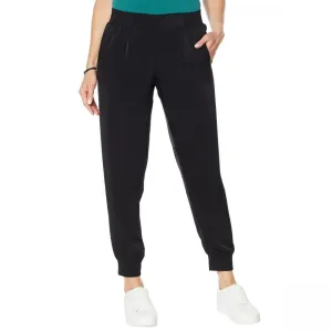 DG2 by Diane Gilman Women's Satin Pull-On Jogger Pants