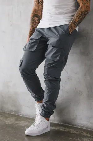 DIVISION CARGO PANTS - DARK GREY