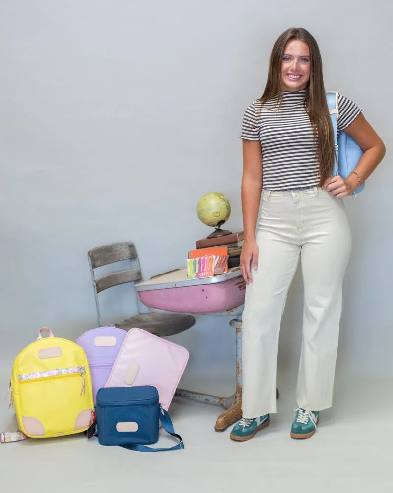 Eggplant Striped Ribbed SS Top