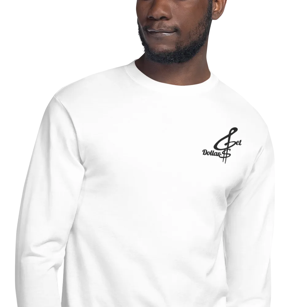 Embroidered Get Dollars x Champion Long Sleeve