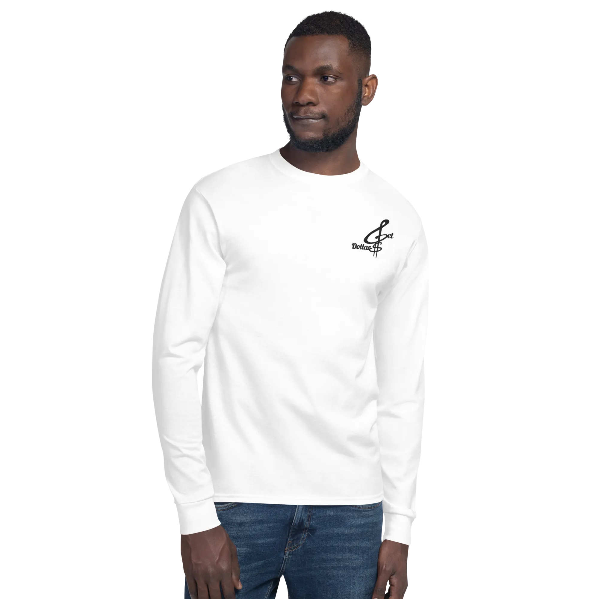 Embroidered Get Dollars x Champion Long Sleeve