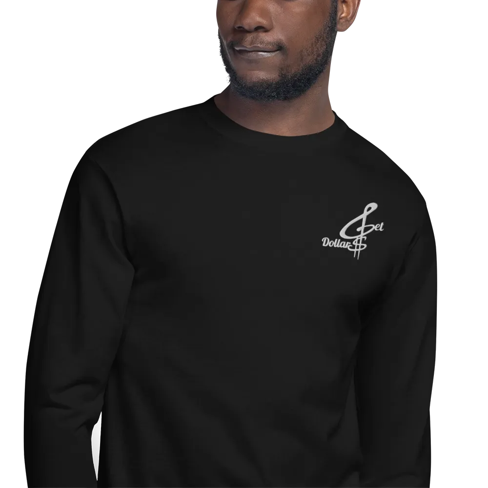 Embroidered Get Dollars x Champion Long Sleeve