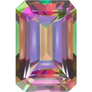 Emerald Green Mystic Topaz Natural Gemstones