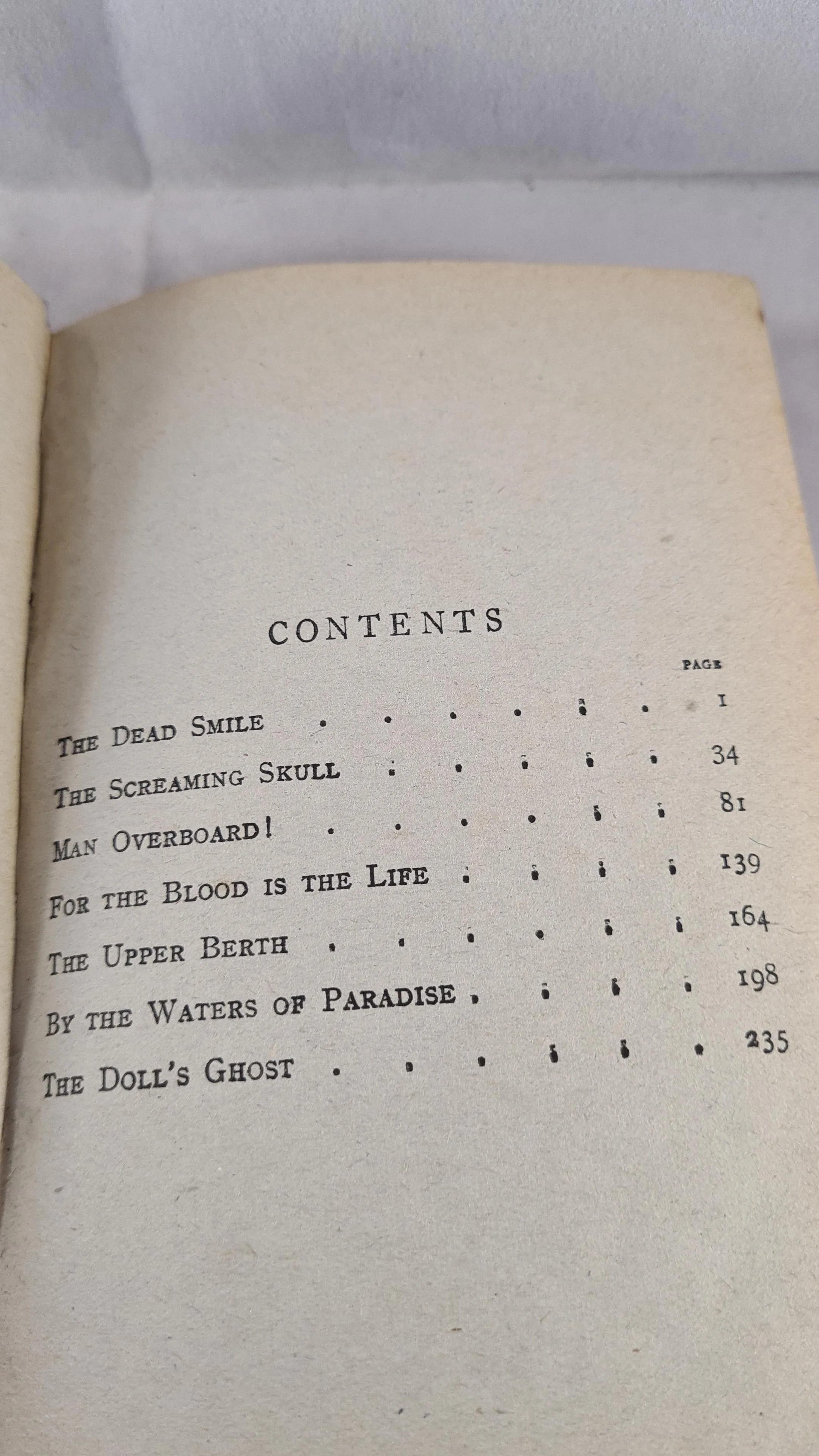 F Marion Crawford - Uncanny Tales, T Fisher Unwin, 1917