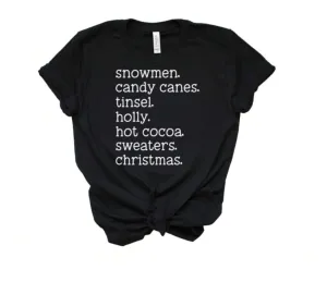 Favorite Winter Things T-Shirt