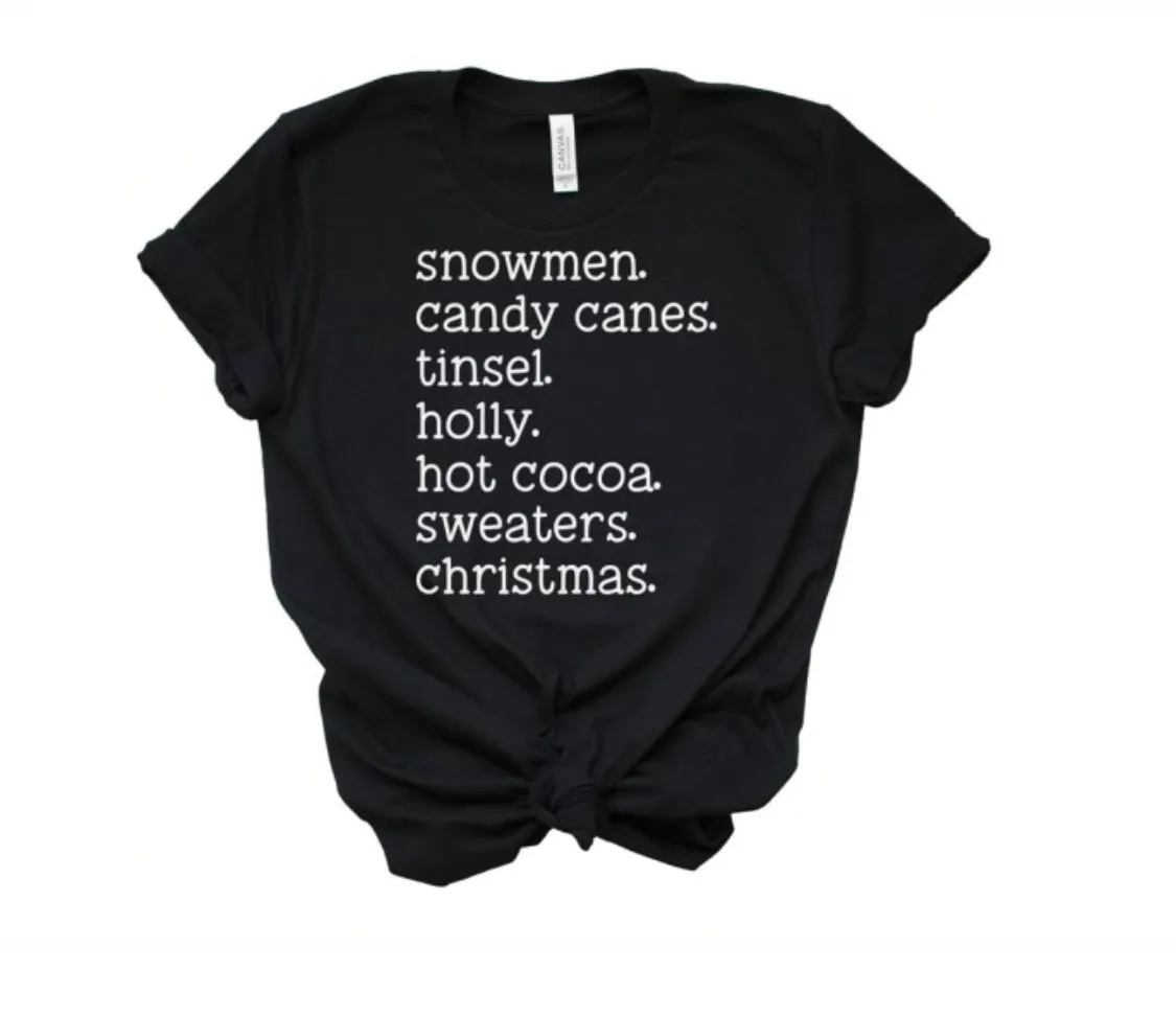 Favorite Winter Things T-Shirt