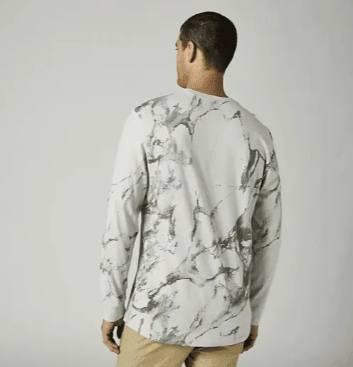Fox Karrera Long Sleeve Tee Light Grey