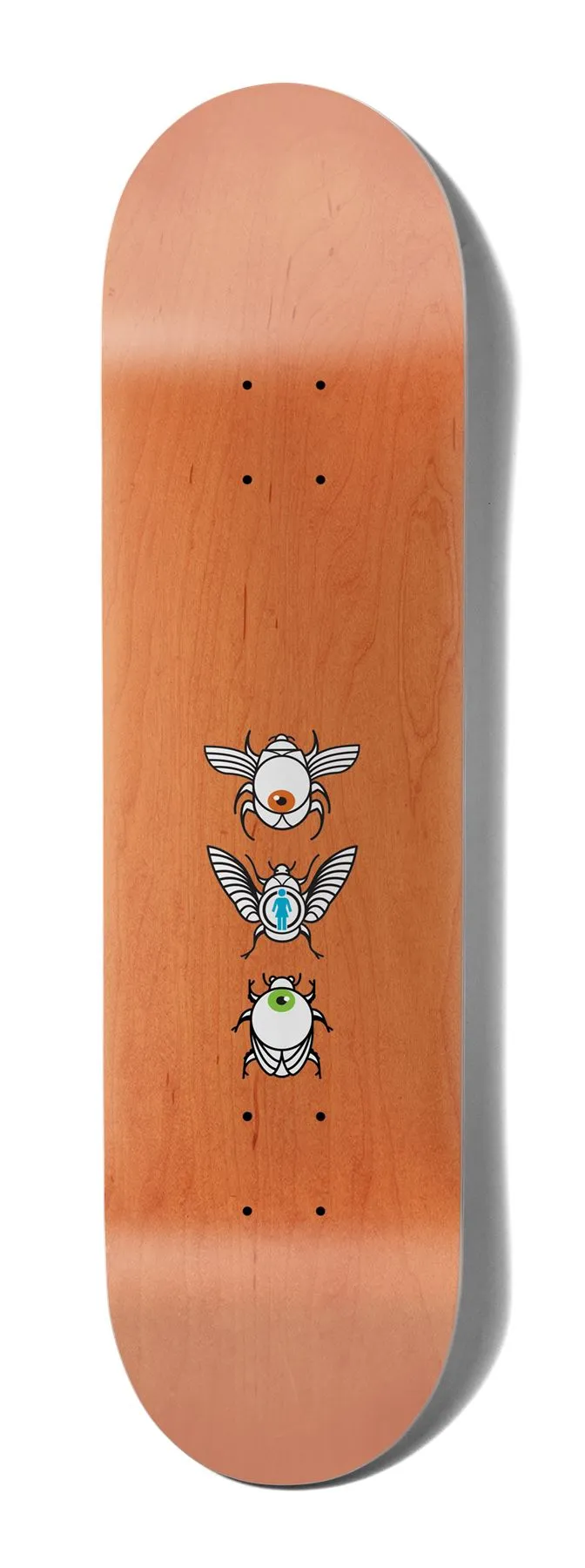 Girl Skateboard Beetle Bum Niels Bennett Skateboard Deck - 8.5"