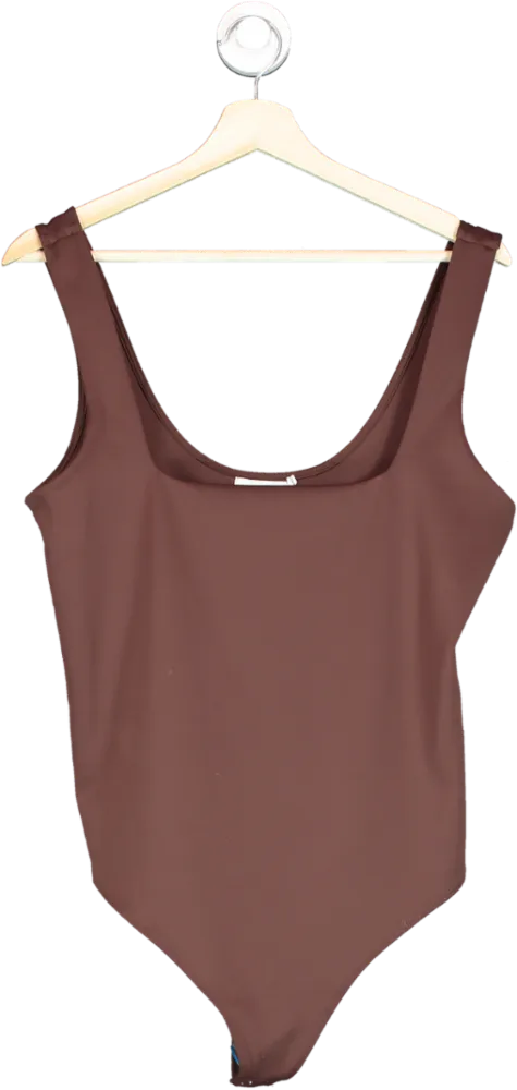Good American Bark Coco Bodysuit UK XXL