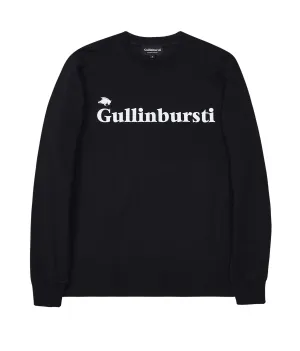 Gullinbursti Long Sleeve logo T-Shirts Black