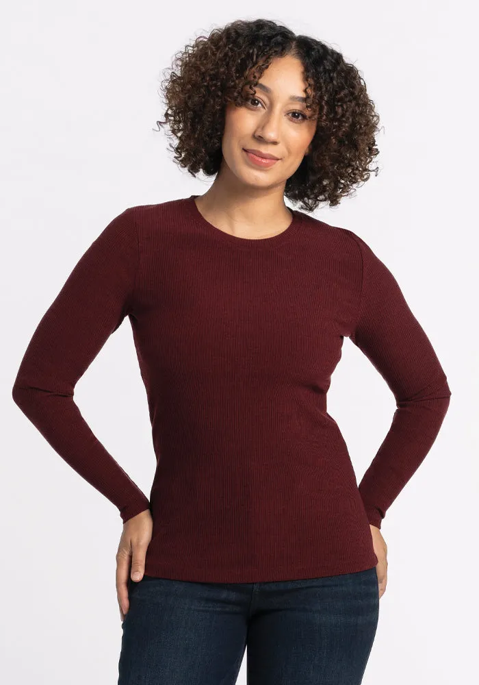 Hadley Ribbed Crew