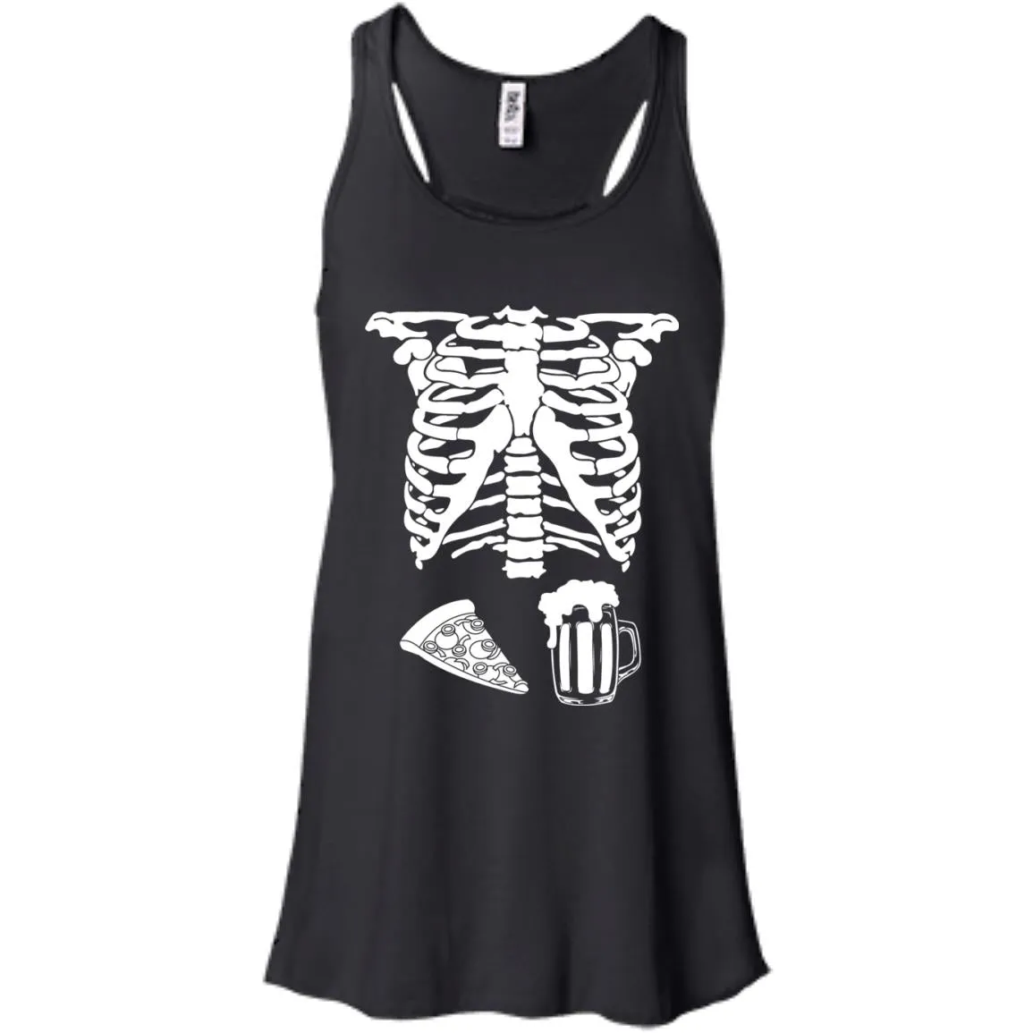 Halloween Skeleton Pizza Beer Costume shirt