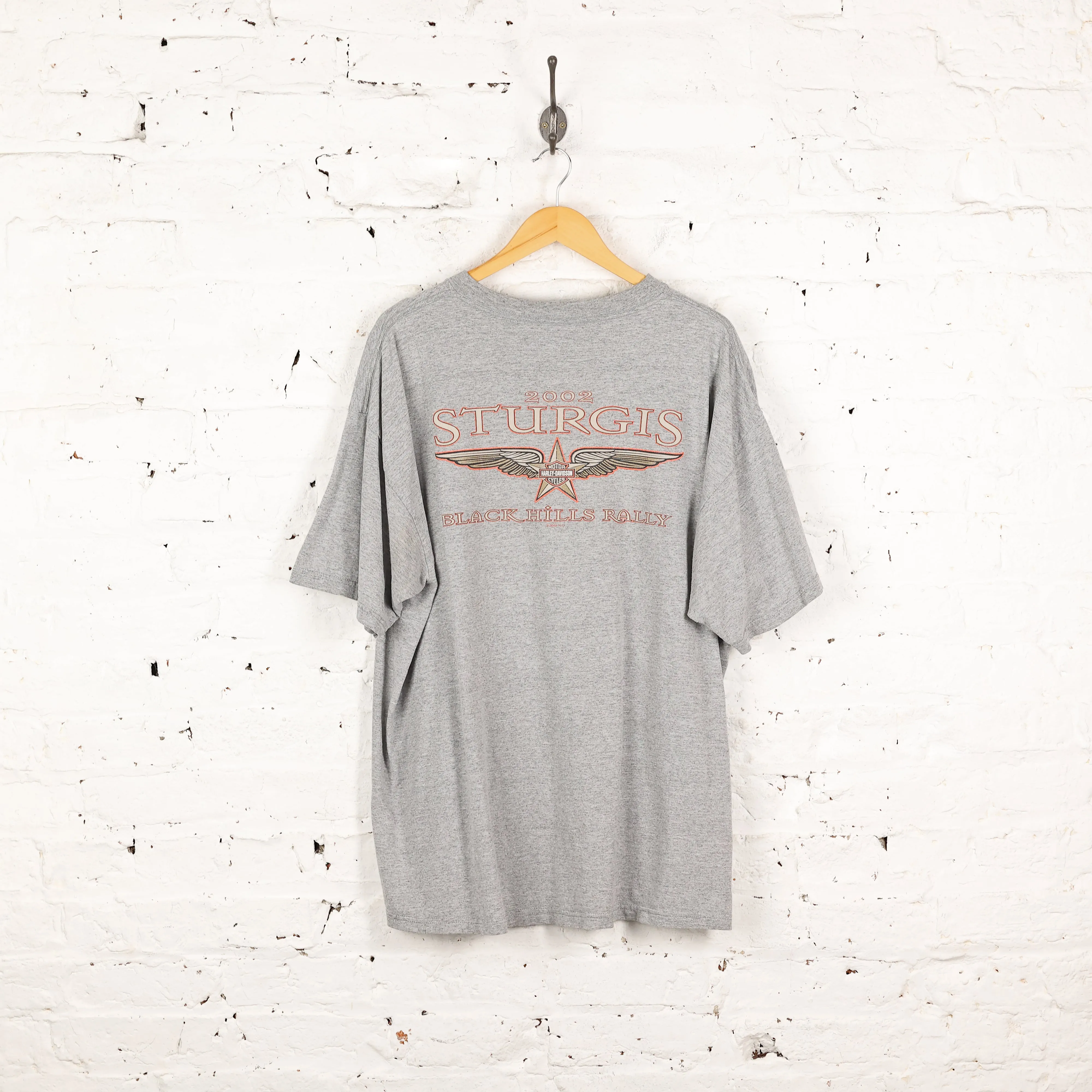 Harley Davidson Sturgis T Shirt - Grey - XXL